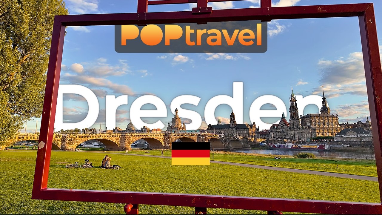 DRESDEN, Germany - Old Town, Elbe & Neustadt Walking Tour - 4K HDR - Walking Tour in Germany