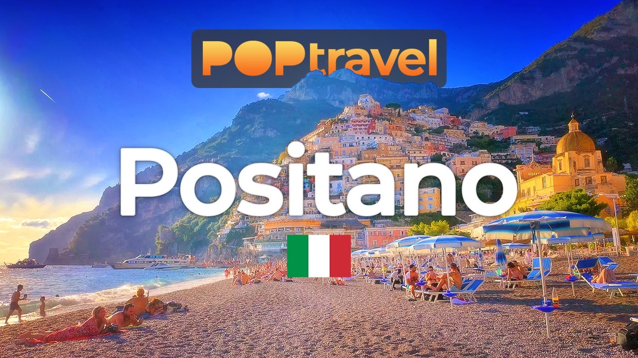 POSITANO, Italy - The Amalfi Coast Dream - 4K HDR Walking Tour