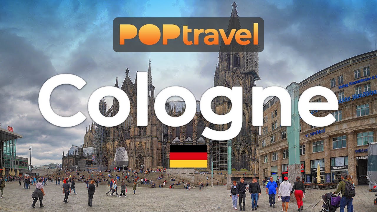 Walking in COLOGNE / Germany - Tour Around the City Centre - 4K 60fps (UHD)