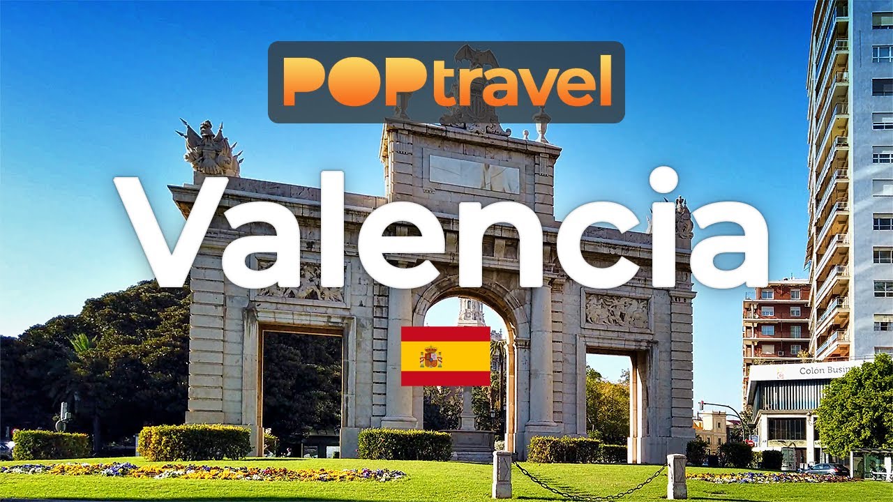 Walking in VALENCIA / Spain 🇪🇸- City Center and Turia Riverbed Park - 4K 60fps (UHD)
