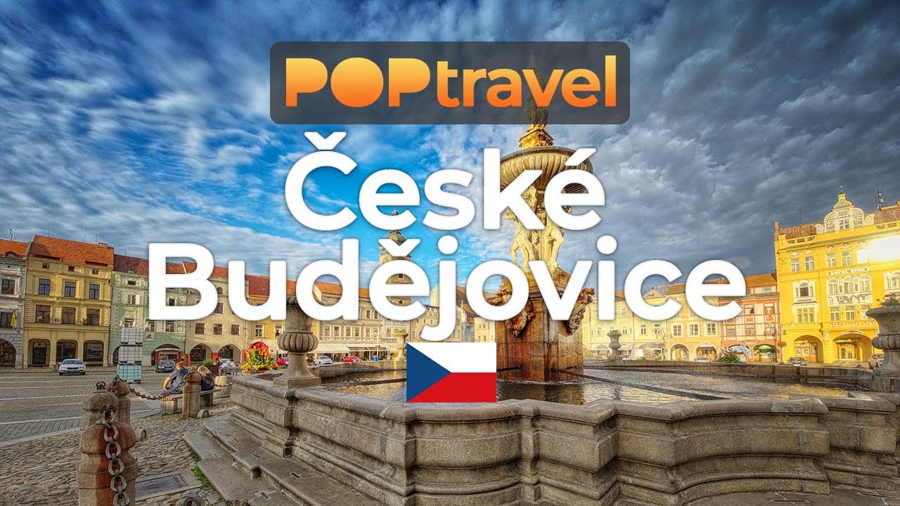 Walking in CESKE BUDEJOVICE / Czech Republic 🇨🇿- City Center - 4K 60fps (UHD)