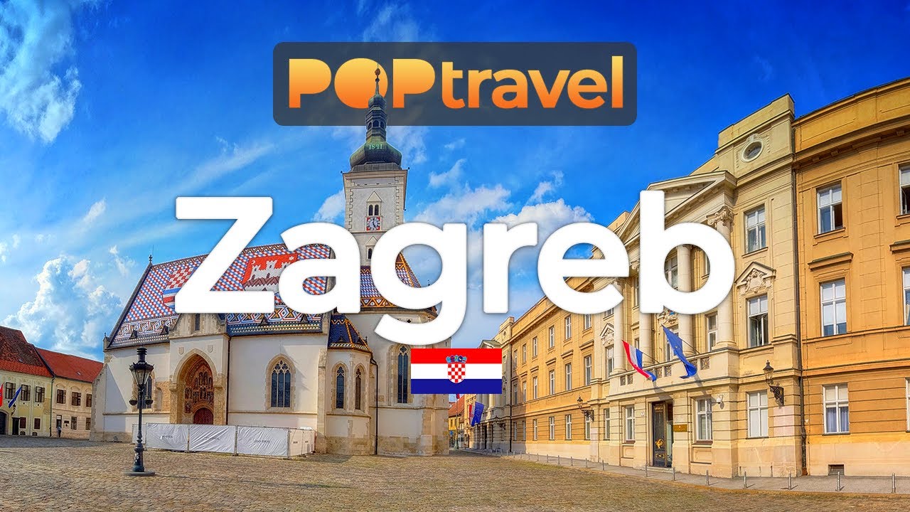 Walking in ZAGREB, Croatia - 4K