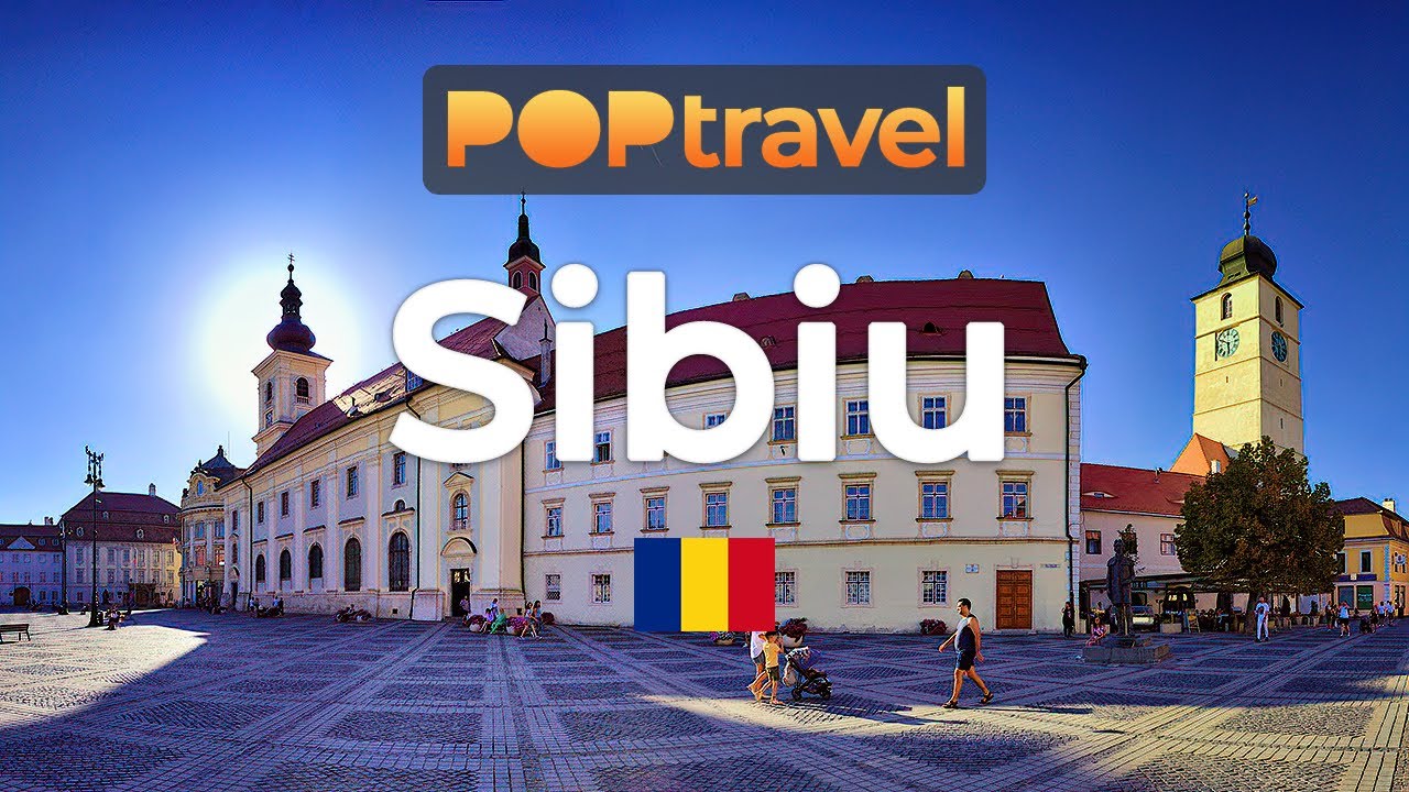 SIBIU, Romania - 4K walking tour