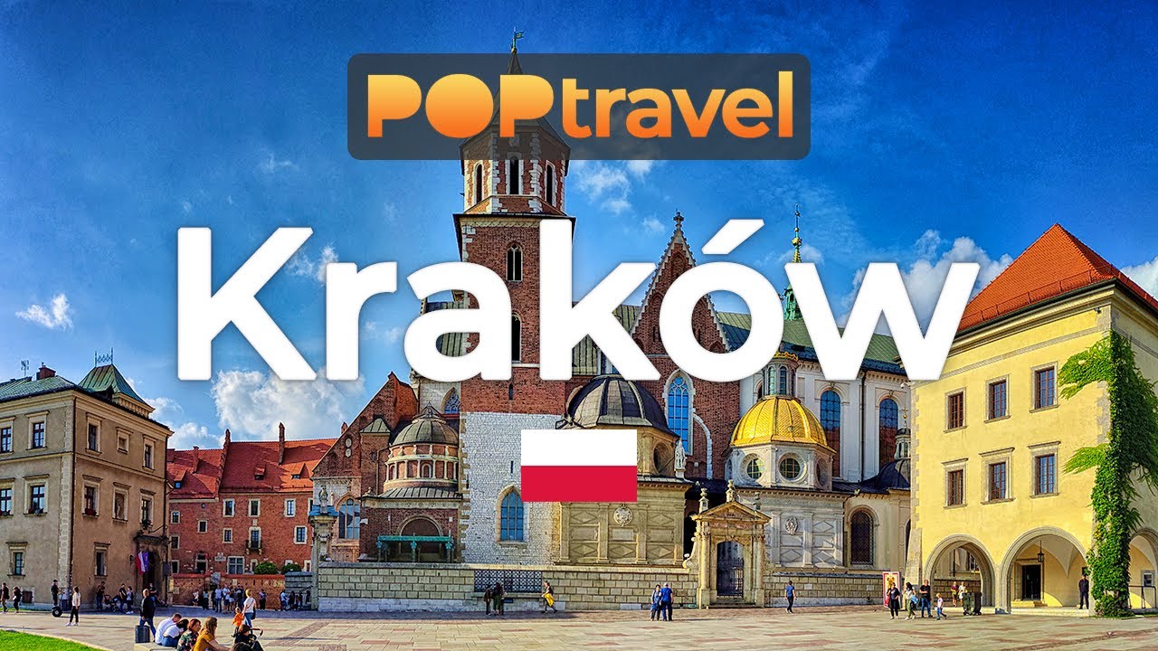 Walking in KRAKOW / Poland 🇵🇱- Wavel to City - 4K 60fps (UHD)