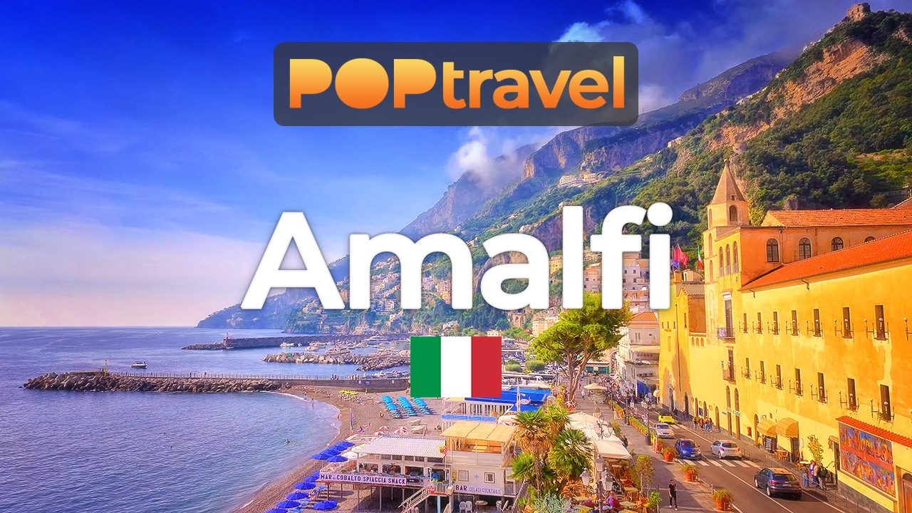 AMALFI, Italy - 4K HDR walking tour with captions