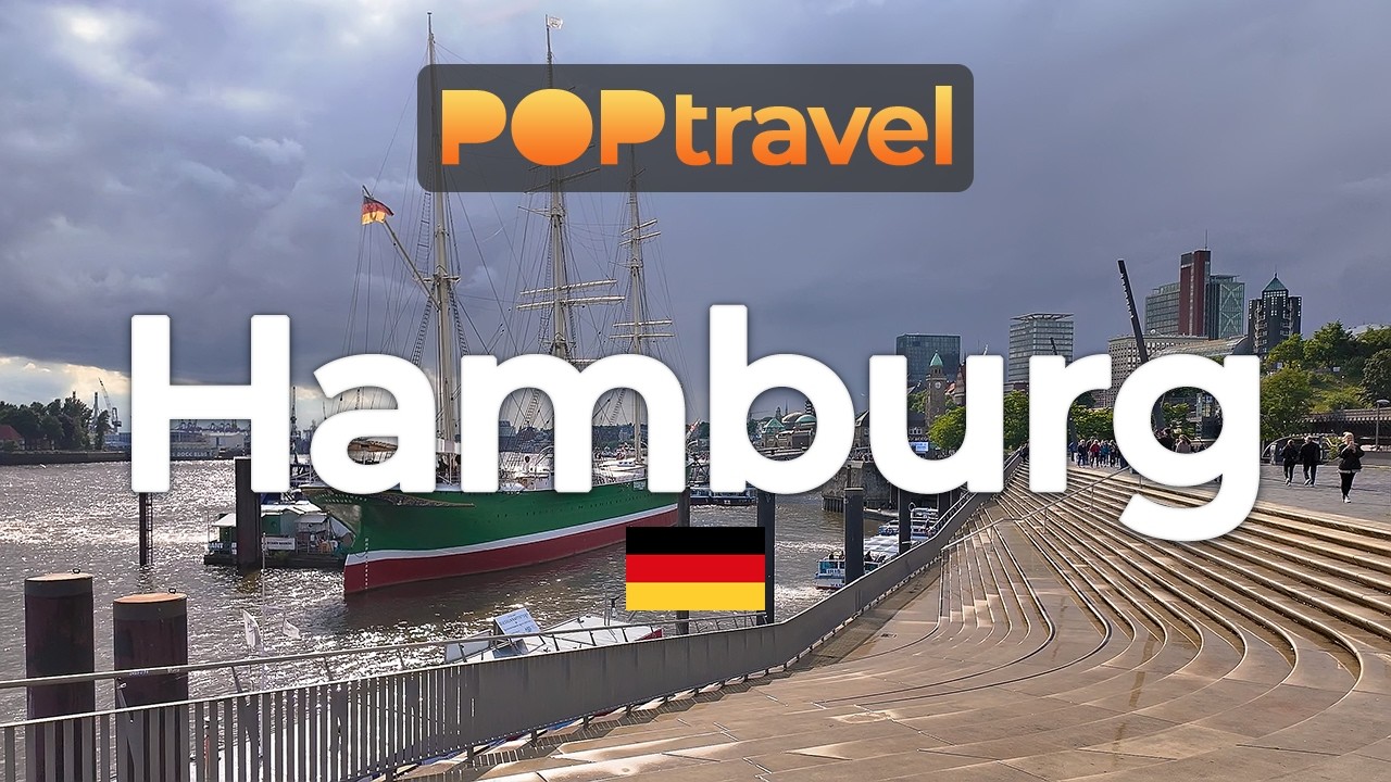 HAMBURG, Germany - Walking Tour - 4K HDR - Walking Tour in Germany