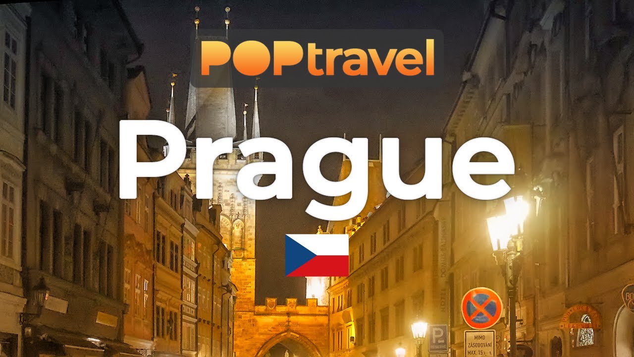 Walking in PRAGUE / Czech Republic 🇨🇿- Malá Strana to Center at Night - 4K 60fps (UHD)