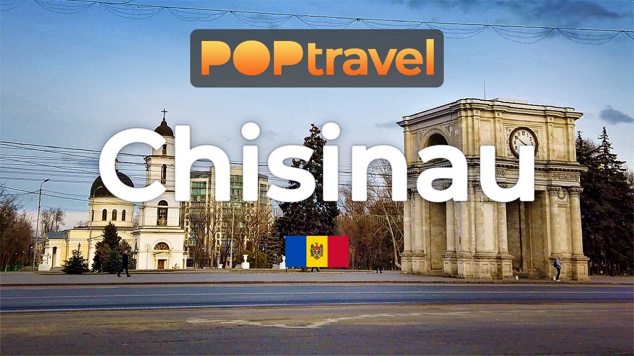 Walking in CHISINAU / Moldova 🇲🇩- 4K 60fps (UHD)