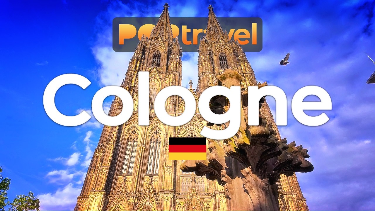 COLOGNE, Grmany - City Walking Tour - 4K HDR