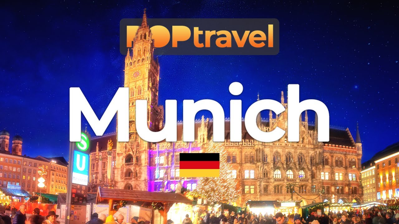 MUNICH, Germany 🇩🇪 - Christmas Markets - 4K HDR with captions