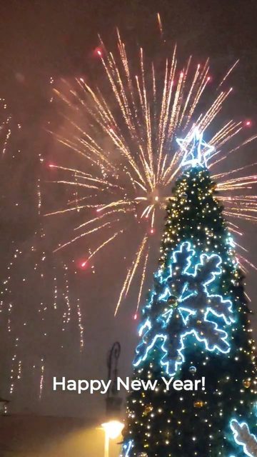 Happy New Year 2024 from Poznan, Poland 🇵🇱