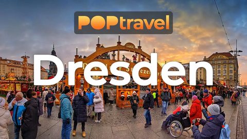 DRESDEN, Germany 🇩🇪 - Christmas Markets - 4K - Walking Tour in Germany
