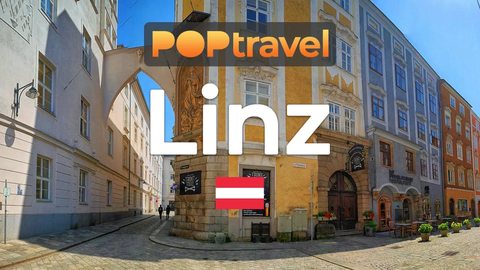 Walking in LINZ / Austria 🇦🇹- 4K 60fps (UHD) - Walking Tour in Austria