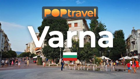 VARNA, Bulgaria 🇧🇬- 4K - Walking Tour in Bulgaria