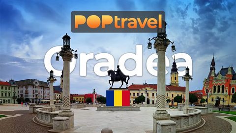 ORADEA, Romania 🇷🇴 - 4K 60fps (UHD) - Walking Tour in Romania