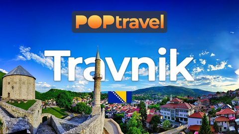 TRAVNIK, Bosnia and Herzegovina 🇧🇦- 4K60 - Walking Tour in Bosnia