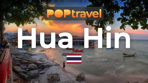 Walking in HUA HIN / Thailand 🇹🇭- 4K 60fps (UHD) - Walking Tour in Thailand