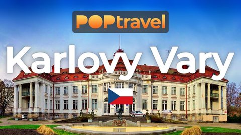 KARLOVY VARY, Czech Republic 🇨🇿- 4K 60fps (UHD) - Walking Tour in Czechia