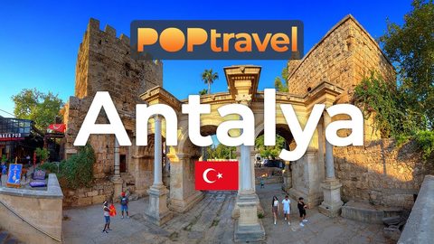 Walking in ANTALYA, Turkey 🇹🇷- 4K - Walking Tour in Turkey
