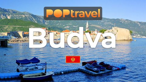 Walking in BUDVA / Montenegro 🇲🇪- Around the Old Town - 4K 60fps (UHD) - Walking Tour in Montenegro