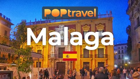 Walking in MALAGA / Spain 🇪🇸- Evening Tour in the Old Town - 4K 60fps (UHD) - Walking Tour in Spain