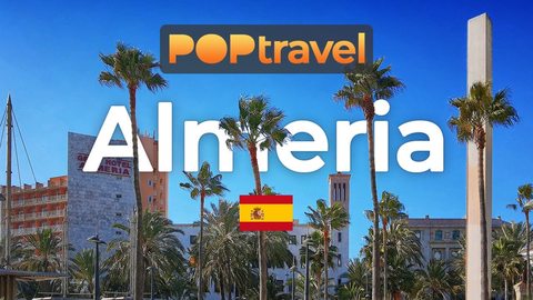 Walking in ALMERIA / Spain 🇪🇸- 4K 60fps (UHD) - Walking Tour in Spain