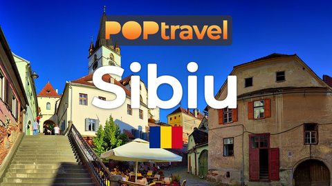 Walking in SIBIU / Romania 🇷🇴- 4K 60fps (UHD) - Walking Tour in Romania