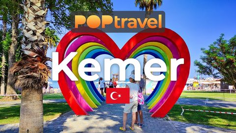 Walking in KEMER / Turkey 🇹🇷 - 4K 60fps (UHD) - Walking Tour in Turkey