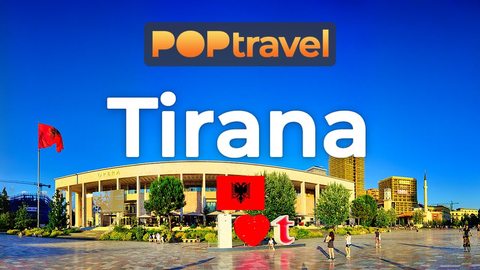 TIRANA, Albania 🇦🇱 - 4K - Walking Tour in Albania