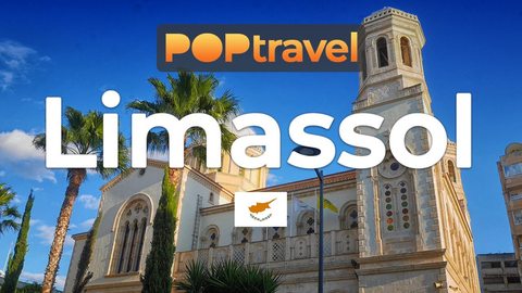 Walking in LIMASSOL / Cyprus 🇨🇾- Tour in Winter - 4K 60fps (UHD) - Walking Tour in Cyprus