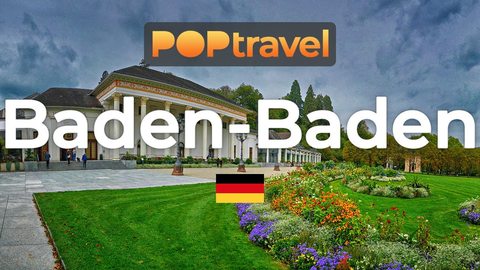 Walking in BADEN-BADEN / Germany 🇩🇪- 4K 60fps (UHD) - Walking Tour in Germany