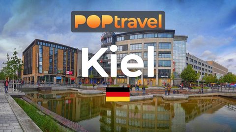 Walking in KIEL / Germany 🇩🇪- 4K 60fps (UHD) - Walking Tour in Germany