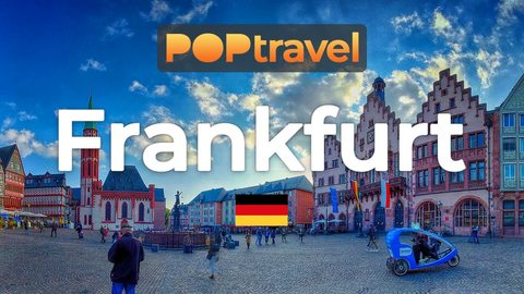 Walking in FRANKFURT / Germany 🇩🇪- Old Town, Zeil and Brückenviertel - 4K 60fps (UHD) - Walking Tour in Germany