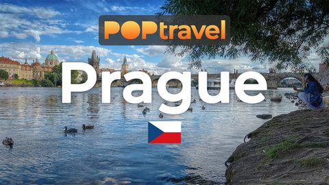 Walking in PRAGUE / Czech Republic 🇨🇿- 4K 60fps (UHD) - Walking Tour in Czechia