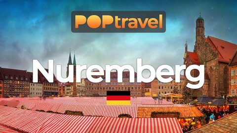 NUREMBERG, Germany - Christmas Charm - 4K HDR - Walking Tour in Germany