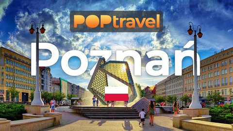 Walking in POZNAN / Poland 🇵🇱- Train Station to City Center - 4K 60fps (UHD) - Walking Tour in Poland