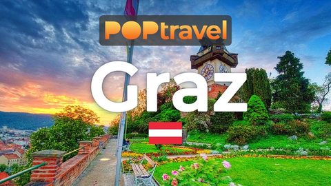 GRAZ, Austria 🇦🇹 - Schlossberg to Old Town - 4K 60fps (UHD) - Walking Tour in Austria