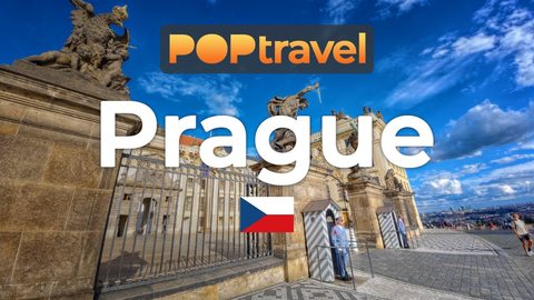 Walking in PRAGUE / Czech Republic 🇨🇿- Castle to Wenceslas Square - 4K 60fps (UHD) - Walking Tour in Czechia