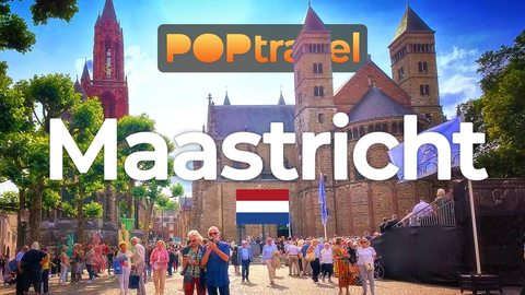 MAASTRICHT, Netherlands - Walking Tour - 4K HDR - Walking Tour in Netherlands