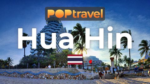 HUA HIN, Thailand 🇹🇭- Beach and Nightmarket (2023) - 4K 60fps (UHD) - Walking Tour in Thailand