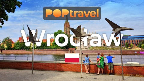 WROCLAW , Poland 🇵🇱 -  All Around the City - 4K 60fps (UHD) - Walking Tour in Poland