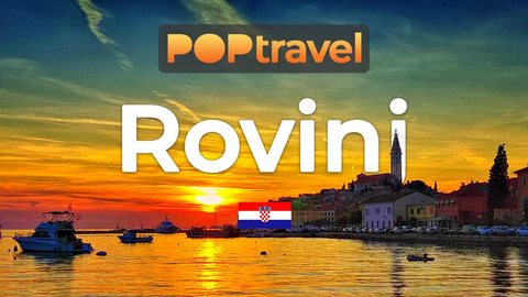 Walking in ROVINJ / Croatia 🇭🇷 - Sunset Tour - 4K 60fps (UHD) - Walking Tour in Croatia