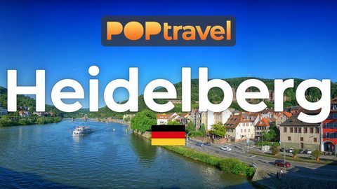 Walking in HEIDELBERG / Germany 🇩🇪- 4K 60fps (UHD) - Walking Tour in Germany