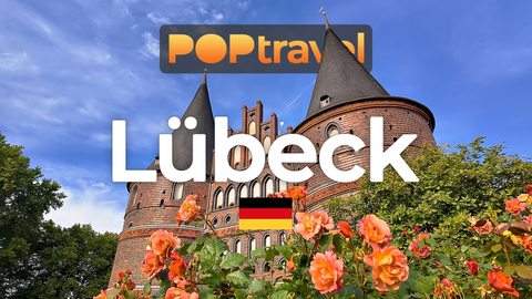 LÜBECK, Germany - Walking Tour - 4K HDR - Walking Tour in Germany