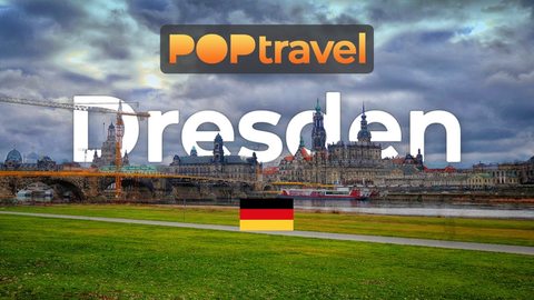 Walking in DRESDEN / Germany 🇩🇪- New Town, Old Town to Central Station in Winter - 4K 60fps (UHD) - Walking Tour in Germany