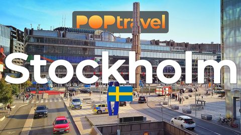 Walking in STOCKHOLM, Sweden - Shopping Streets - 4K - Walking Tour in Sweden
