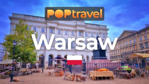 Latest walking tour video from Warsaw