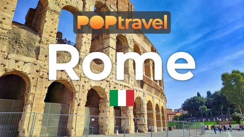 Walking in ROME / Italy 🇮🇹- 4K 60fps (UHD) - Walking Tour in Italy