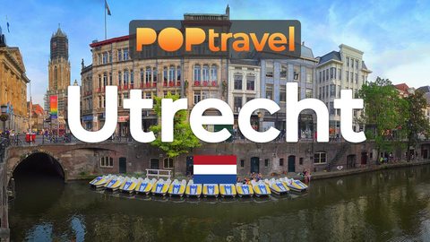 Walking in UTRECHT / Netherlands 🇳🇱- 4K 60fps (UHD) - Walking Tour in Netherlands