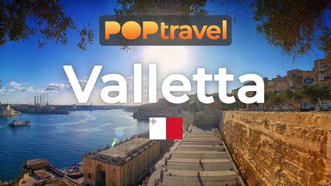 Walking in VALLETTA / Malta 🇲🇹- 4K 60fps (UHD) - Walking Tour in Malta